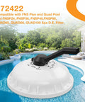 Top Valve Assembly For 2 Inch HiFlow Multiport Diverter Pool Filter Plug And Play Valve Kit With 272409 Diverter Seal