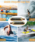 Two 24 Gram CO2 Rearming Cylinders With Half Inch Thread Replacement For Auto And Manual Inflatable Life Jackets Vests PFDs Waist Belts CO2 Cartridges Rearming Kit 2 Pack Must Have for kayaking, surfing, swimming, jet skiing