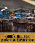 Modern restaurant interior with wooden chairs and tables showcasing Universal Finish For Wood Leather Plastic Vinyl Metal And More Workhorse All Purpose 9 Oz Jar Waterproofs Food Safe Non Toxic Solvent Free Finish That Adds Rich Shine UV Protection Easy One Coat Maintenance Stays Clear Non Yellowing Formula