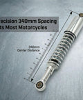 Beefy Heavy Duty Performance Rear Shock Absorber Kit For Pit Bikes Mini Motorcycles Go Karts Dirt Bikes And Sport Bikes One Pair