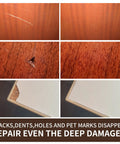 Wood Furniture Repair Kit With 12 Color Wood Filler Pastes For Fixin Scratches And Cracks On Doors Floors Tables And Cabinets repair example