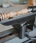 Heavy Duty 12 Inch Tool Rest With 1 Inch Post For Woodturning Lathes Cast Iron Construction With 80mm Post Length 45 Degree Slope