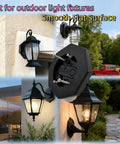 Vertical Siding Lamp Mounting Kit With Built In Electrical Box For Outdoor Lighting, octagon block for wall lanterns on smooth flat siding