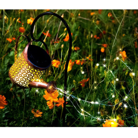Solar Powered Outdoor Hanging Lantern Light Waterproof Garden Decor For Patio, Yard, Tabletop, And Pathways, Creates Cozy Glow And Chill Vibe Ambience illuminating flowers at night