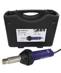 Powerful 1600W Digital Temperature Control Hot Air Gun for Plastic Welding, Roofing and Flooring Projects, 110V, PVC TPO Compatible
