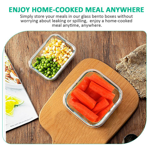 24 Piece Glass Food Storage Set With Airtight Lids BPA Free Freezer Microwave And Oven Safe Includes 12 Glass Containers And 12 Lids.