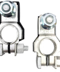 Positive And Negative Battery Terminal Set With M8 Nut Direct Fit Car Cable Connector Clamp Top Post For Toyota