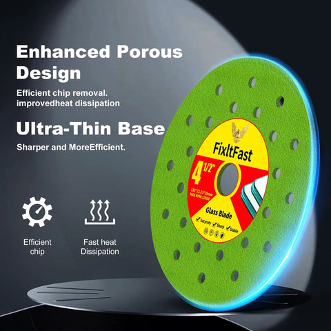 Four And A Half Inch Tile Cutter Diamond Saw Blade For Angle Grinder Set Of 3 Ultra Thin Industrial Grade Blades