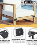 Hella Strong Black Steel Mending Plates For Patching Wood Furniture And Fence Repair This Badass Double Wide Brace Bracket Set Delivers Serious Grip With Screws Included In A Six Pack Bundle That Just Works. Durable mending plates on wooden chair.