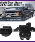 Heavy Duty Rear Liftgate Tailgate Lock Actuator Trunk Latch Motor Replacement For Chevy Tahoe Trax Yukon Xl Buick Encore 2015 2019, shown with a close-up detail.