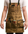Heavy Duty Work Apron With Dedicated Tool Pockets For Easy Access, Ergonomic Design For All Day Comfort, Rugged Construction