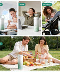 Double Wall Vacuum Insulated Breast Milk Cooler Keeps Your Baby Stash Frosty For Over 24 Hours With Premium Steel Core And Leakproof Lid, shown in travel, work, outdoor, and picnic settings.