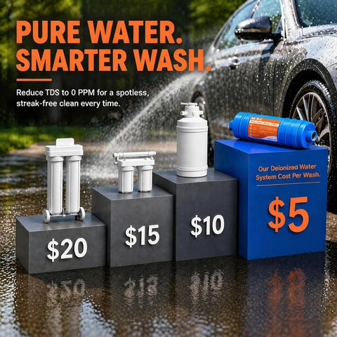 Eliminate Hard Water Spots And Keep Your Ride Showroom Fresh With This Inline Deionized Water Filter Delivering A Zero Fuss Spot Free Dry For Trucks Rv Boats And Windows Every Single Wash showcasing various water filter prices.