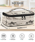 Desert Cowboys Insulated Lunch Bag With Leakproof Cooler Portable On The Go Lunch Box For Work Picnic And Camping size details