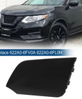 Front Bumper Tow Hook Cover For Nissan Rogue 2017 2018 2019 2020 CVT AWD FWD Hybrid Replaces 622A0-6FV0A 622A0-6FL0H