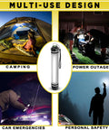Waterproof Rechargeable LED Flashlight And Power Bank For Camping And Outdoor Adventures Rugged IP68 Submersible Light