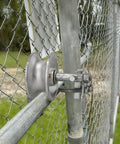 Sliding Gate Rollers 5 Inch Galvanized Steel Pipe Track Wheels For Chain Link Sliding Gates, Fits 1 7/8 Inch And 1 5/8 Inch Gate Frames And Track Pipes, Includes Single U Bolt Hardware, Pack Of 2