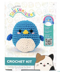 Packaging of Bluebird Crochet Kit For Beginners With Pre Started Magic Loops Yarn Crochet Hook Starter Hooks And Step By Step Tutorials
