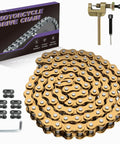 Go Kart Chain 95 Links Replacement Kit Beefed Up 3 Feet For Go Karts Mini Bikes Dirt Bikes And Powersports Parts with breaker