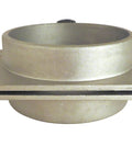 4 in OD aluminum blast gate cut-off valve, self-cleaning, Amazon dust collection