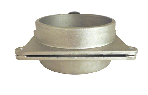 4 in OD aluminum blast gate cut-off valve, self-cleaning, Amazon dust collection