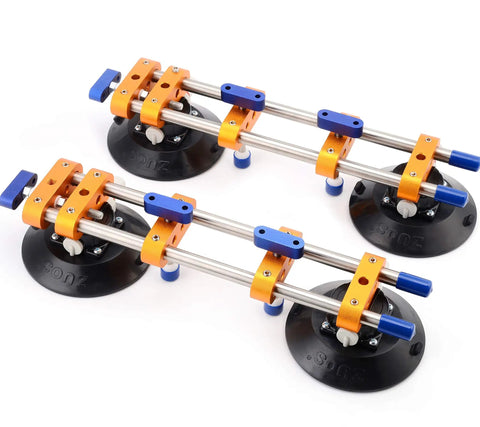 Seam Setter With Two 6 Inch Vacuum Suction Cups For Precise Seam Joining And Leveling In Countertop Installations Pro Grade Tool
