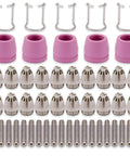 0.030 Inch Plasma Cutter Tip Nozzles Consumables Kit 50 Pack For CUT60 CUT60SP CUT50DP CUT50PI LGK60 LTP 5000 And More