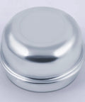 Two Pack 1.78 Inch Outer Diameter Trailer Bearings Dust Cap Grease Cap With Galvanized Corrosion Resistant Finish on white backdrop