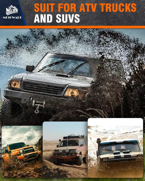 Beefed Up Synthetic Winch Rope One Quarter Inch By Fifty Feet, Ten Thousand Lbs Strength, trucks and SUVs in mud