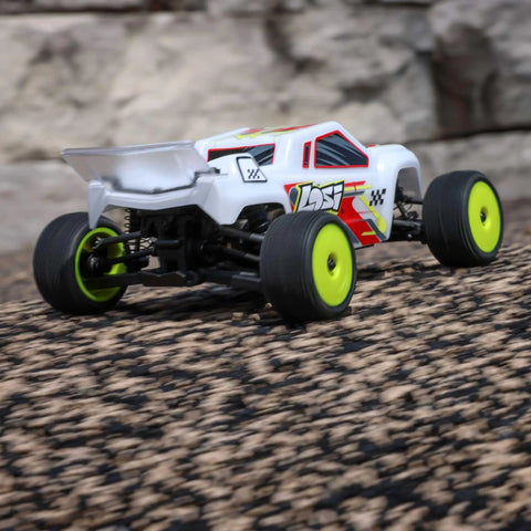 Micro RC Car 1/28 Scale 2WD Ready To Run With Aluminum Chassis And Oil Filled Shocks, 13 Plus MPH Top Speed, TLR Inspired Design