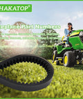 Heavy Duty Lawn Mower Conveyor Belt Replacement For Husqvarna RS800 Series RS800P SR800F RS800P And GT37401 Compatible
