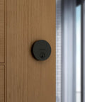 Uptown Matte Black Single Cylinder Deadbolt Lock For Exterior Front Doors With Keyed Entry And Pick Resistant SmartKey Rekey Security Plus Microban Protection Rock Solid Outdoor Use