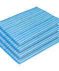 Washable Steam Mop Pads Replacement For Haan SI 40 SI 70 SI 35 Steamers Reusable Microfiber Pads stacked in four