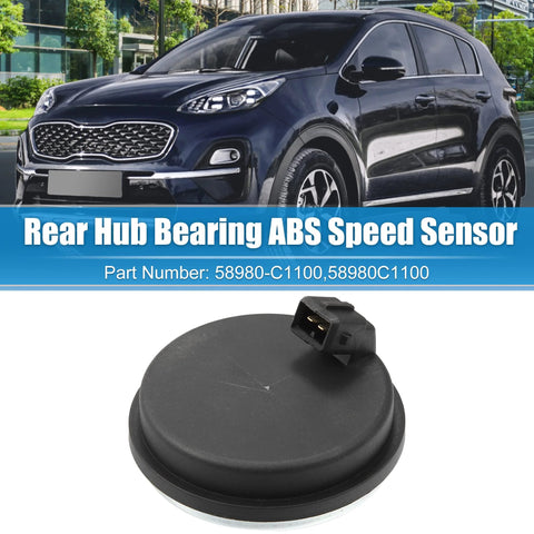 Rear Hub Bearing ABS Speed Sensor 58980C1100 For Hyundai Veloster N Without AWD Hyundai Tucson 2016 2021 Kia Sportage 2WD