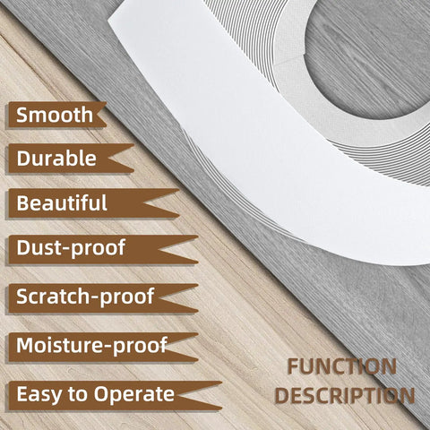 Melamine Edge Banding Three Quarters Inch By Twenty Five Feet White With Hot Melt Adhesive, features: durable, scratch-proof.