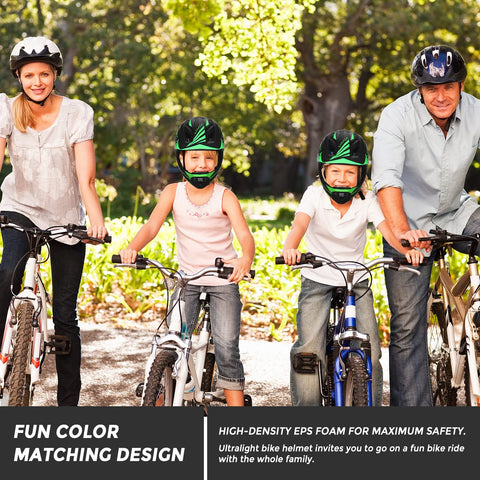 Two In One Kids Bicycle Helmet With Detachable Full Face Shield, Adjustable Size 20.5 To 22 Inches, Breathable Kid Friendly Half Shell To Full Face Protection, Ideal For Cycling, Skateboard, And Scooter For Children