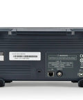 Back view of Beast 200 MHz Two Channel Digital Oscilloscope With One Giga Samples Per Second Real Time Sampling, ports visible