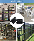 12 Pack 1x1 Inch Square Tube End Caps Plastic Plugs Black for 1 Inch Square Tubing Fits Wall Thickness 0.039 To 0.098 Inch in use scenarios
