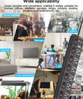Beefy Heavy Duty Metal Power Strip With Individual On Off Switches, versatile use in various environments