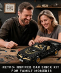 Teens building Classic Supercar Building Set With 1557 Pieces For Teens And Adults A Realistic MOC Sport Car Kit