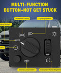 Headlight Dimmer Switch Upgrade For Chevy Silverado 2003-2007 multifunctional controls with vehicle background
