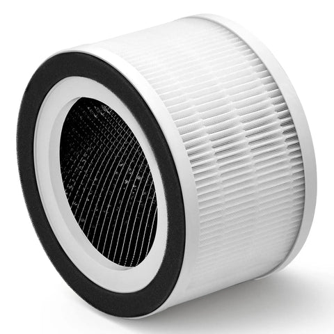 Replacement Air Purifier Filters For Afloia Halo And Mooka Allo Units, 3-Stage Filtration With H13 True HEPA, side view