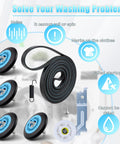 Upgraded Dryer Roller Kit For DV42H5200EW/A3 DV40J3000EW/A2 DV48H7400EW/A2 DV42H5200EP/A3 parts layout with belt, rollers, pulley.