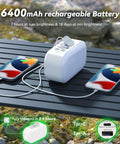 Beast Bright 1000 Lumen LED Camping Lantern With 6400mAh Rechargeable Battery charging phones