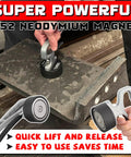 2 Pack Heavy Duty Magnetic Pickup Tool With Quick Release Lift Magnet lifting heavy iron plate