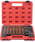 114 Piece M13 To M22 Oil Pan Thread Repair Kit For Sumps Gearboxes And Drain Plugs Universal Auto Tool Set With Taps And Dies open case