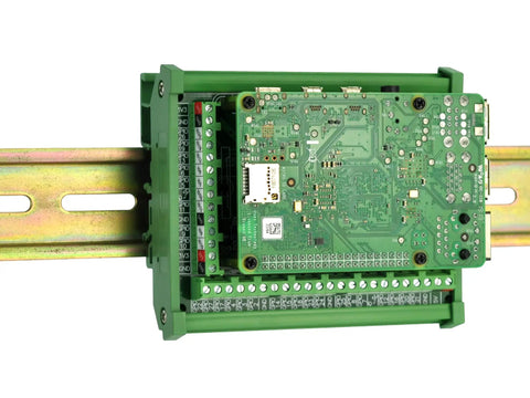 DIN Rail Mount Screw Terminal Block Adapter Module for Raspberry Pi A Plus B Plus 2B 3B 3B Plus 4B Zero Zero W Version 1.2 Upgrade