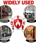 Top Tier Ten Pack Pendent Fire Sprinkler Heads With A 155 Degree Fahrenheit Red Glass Bulb And One Half Inch Npt Pipe Thread in various building types.