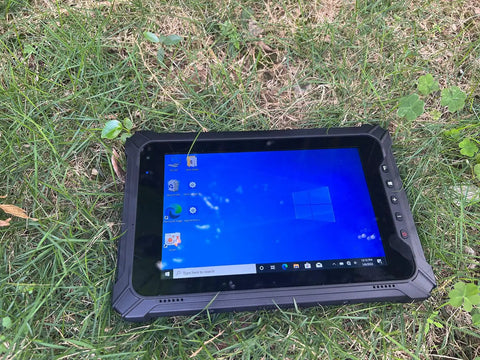 Ready To Roll 8 Inch Windows 11 Pro Tablet With Intel N5100 Processor And 8GB Ram Plus 128GB Storage For Rugged Outdoor Work On Grass