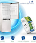 Fridge Voltage And Surge Protector For Fridges Up To 27 Cu Ft With 303 Joule Capacity Automatic Shutoff At 140 VAC And 90 VAC